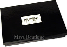 Black Silk Chiffon Scarf Shawl Wrap Satin Border Maya Matazaro + Gift Box